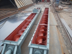 絞龍螺旋輸送機是物料輸送的重要設備，直徑由100毫米至1250毫米，共十二各規格，分為單驅和雙驅兩種型式