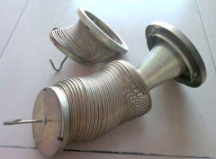 彈簧除塵骨架與濾袋接觸的表面應平滑光潔，不允許有焊疤。凹凸不平和毛刺。彈簧除塵骨架要有足夠的圈數和彈性，拉開(kāi)后間距要均勻。